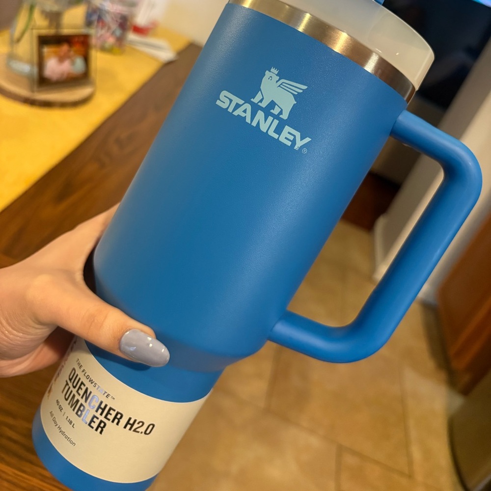 Stanley Blue Insulated Tumbler with Handle